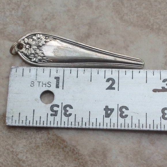 Floral Silverware Pendant - Picture 4 of 4